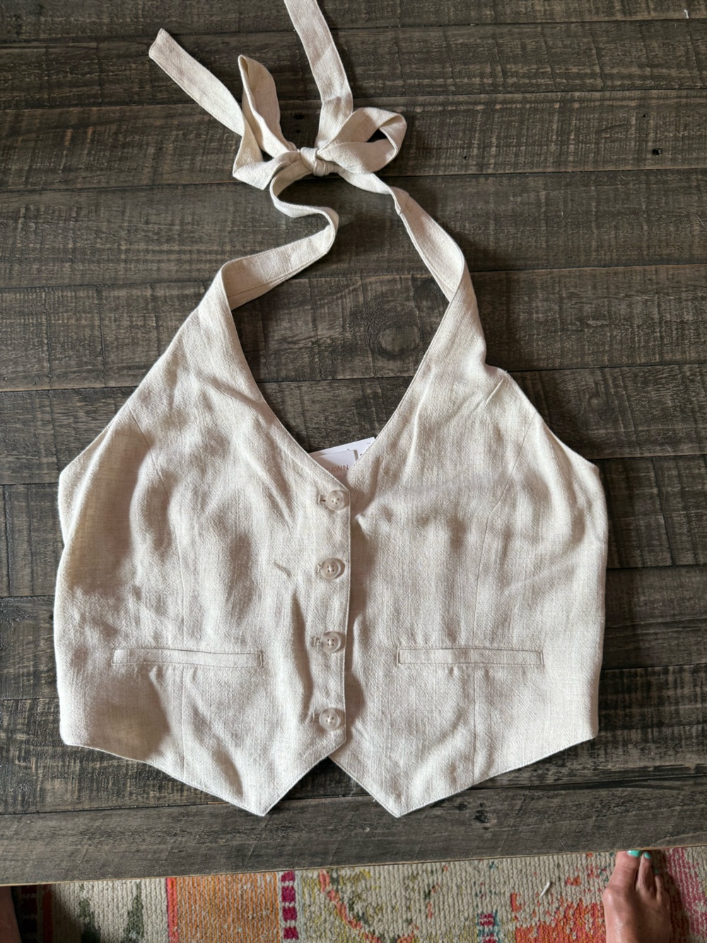 Gentle dawn halter vest
